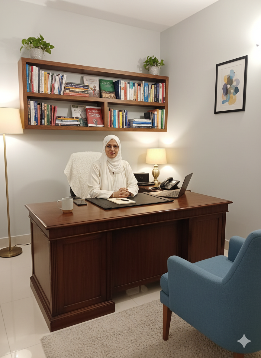 Amna - Professional Therapist and Counselor